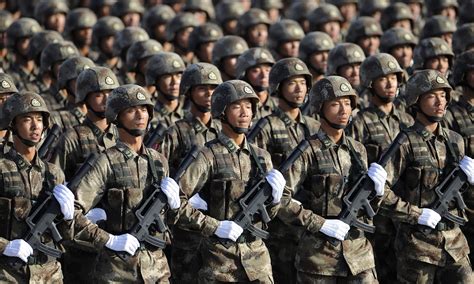 Pla Chinese Troops In Training Exercise