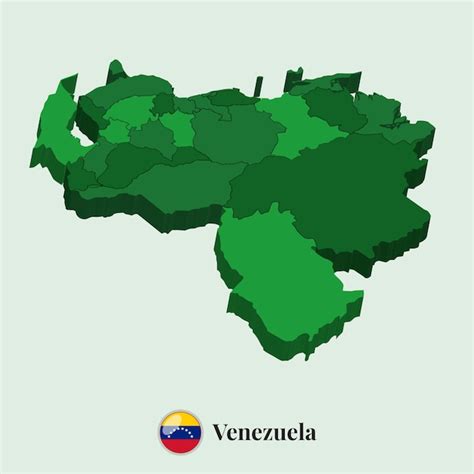 Premium Vector 3d Map Of Venezuela Vector Stock Photos Designs