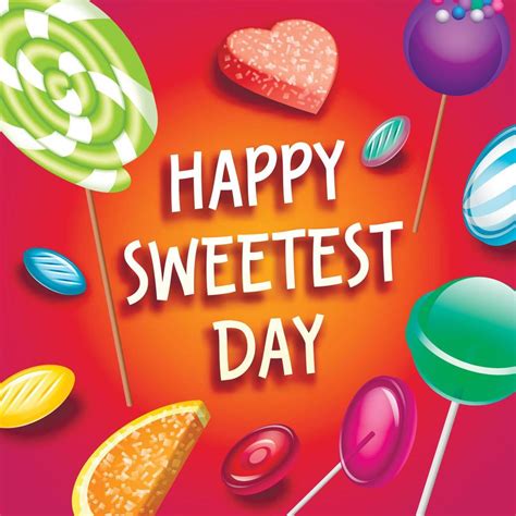 Sweetest Candy Day Concept Background Isometric Style 8965271 Vector
