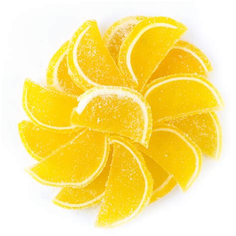 Lemon Jelly Fruit Slices Bulk Candy • Oh Nuts®