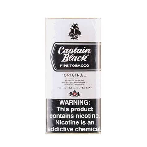 Captain Black Original Pipe Tobacco 5 Pockets Of 15 Oz Tobacco Stock