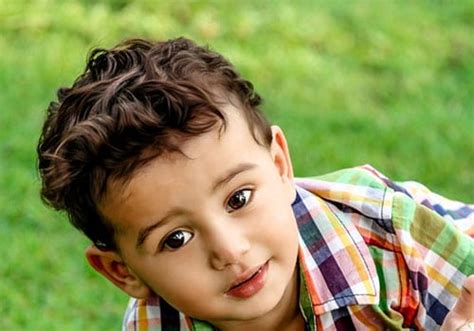 Short brown hair is the ultimate canvas for any dye job or cutting style without the worry of upkeep. 50+ Cute Toddler Boy Haircuts Your Kids will Love - Page 5