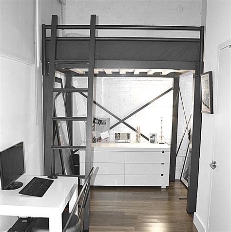 diy design space planning to make the most of an adult loft bed
