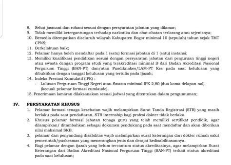 Contoh Surat Lamaran Cpns 2019 Kabupaten Bogor