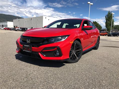 Through honda financial services (hfs), on approved credit, on qualifying new and previously unregistered 2021 honda civic hatchback sport models. Penticton Honda | 2020 Civic Hatchback Sport 6MT - #H20122