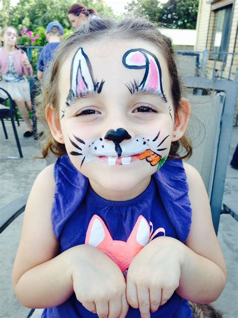 Face painting, glitter tattoos and balloon modelling for all occasions at a competitive price. Easter bunny face painting by Aleksandra Pinneri of www ...