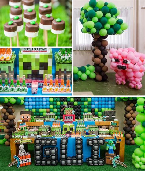 Minecraft Birthday Minecraft Party Decorations Minecraft Birthday Party