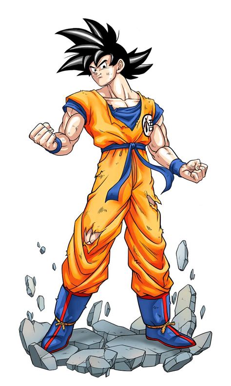 Dragon ball z is the sequel to the first dragon ball series; Son Goku | Dragon ball z, Dragon ball art, Dragon ball