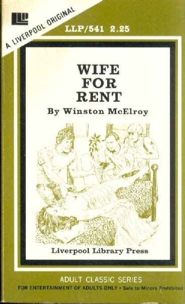 Llp0541 Wife For Rent Winston Mcelroy Liverpool Library Press