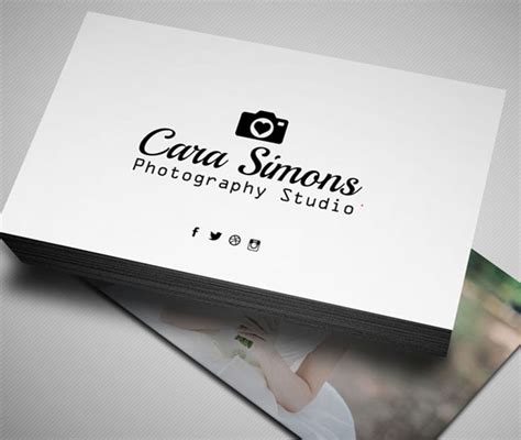 26 Free Photographer Business Card Templates Free Download Psd Ai