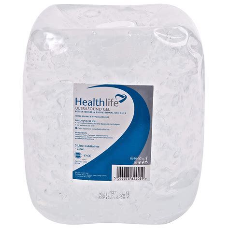 healthlife-ultrasound-gel-with-refill-bottle,-5-litre,-clear-bigamart