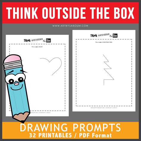 Think Outside The Box Drawing Prompts Original Drawing Prompt