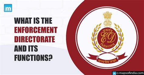 What Is The Enforcement Directorate And Its Functions Government