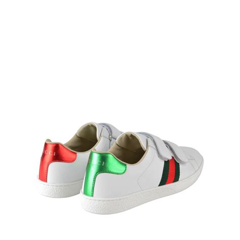 Gucci Children Unisex Velcro Low Top Trainers Kids Low Trainers