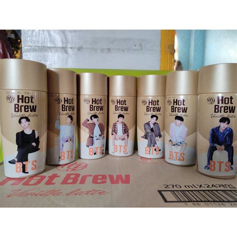 Bts Hot Brew Vanilla Latte 270ml Shopee Philippines