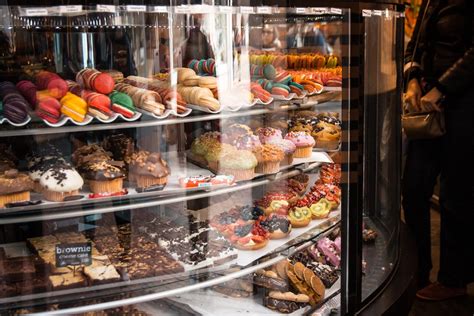 Assorted Pastries On Glass Showcase · Free Stock Photo