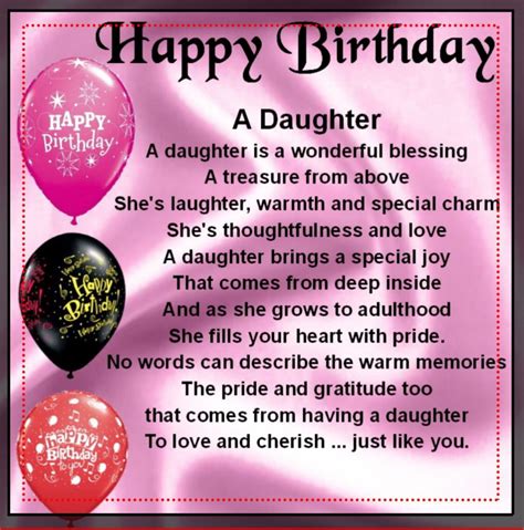 Happy Birthday Daughter Birthday Wishes For Daughter Birthday Wishes