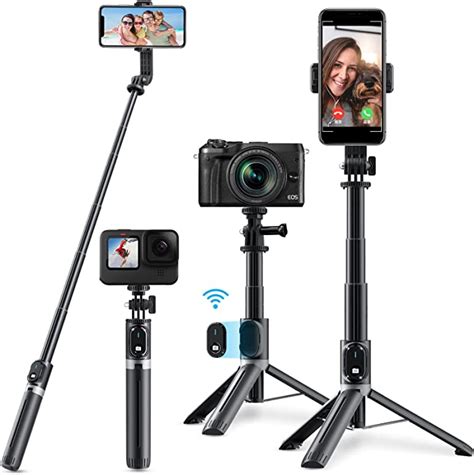 Kimwood Selfie Stick Stativ 4 In 1 Bluetooth Selfie Stange Monopod