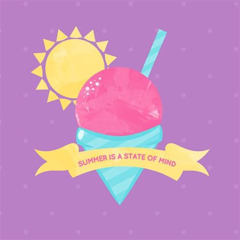 20for20 Snow Cone Party Clipart Or Summer Watercolor Clipart Etsy