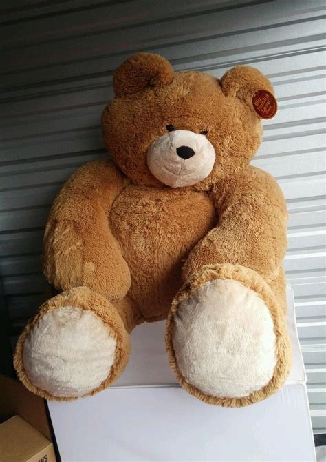 Vermont Teddy Bear 4 Large Big Hunka Love® Bear Plush Brown Tan Squeezable 1760296090