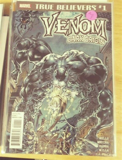 True Believers Venom Dark Origin 1 2017 Marvel Eddie Brock Key
