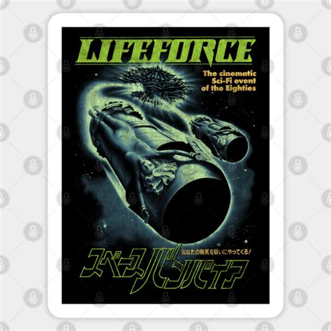 lifeforce space vampires tobe hooper horror sci fi lifeforce sticker teepublic