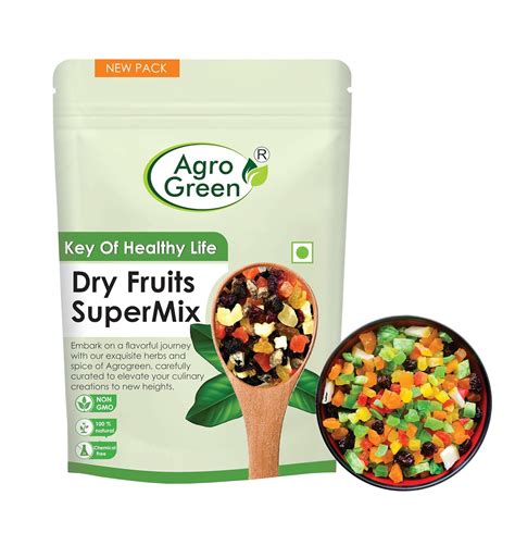 Agrogreen Mini Fruit Trail Mix Dried Fruits Assortment 1 Kg