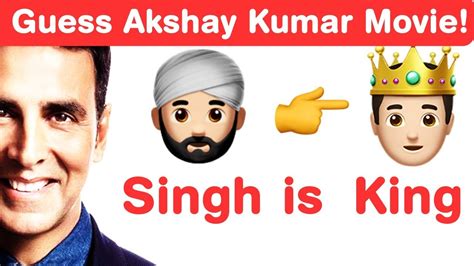 Guess the name of a movie based on a screenshot! Akshay Kumar Emoji Challenge! Guess Bollywood Movies - YouTube