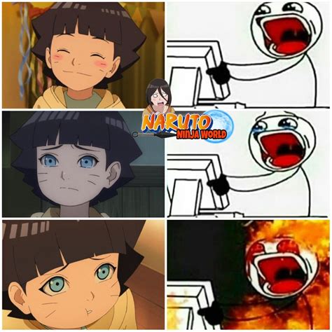 A himawari e muito fofa Memes engraçados naruto Naruto engraçado