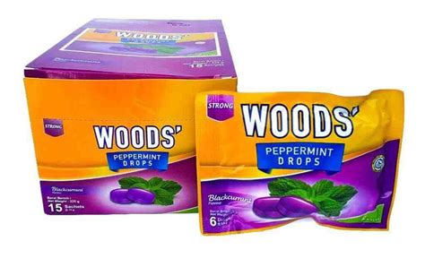 Woods Candy 100 Original Sore Throat Lozenges Peppermint Drops