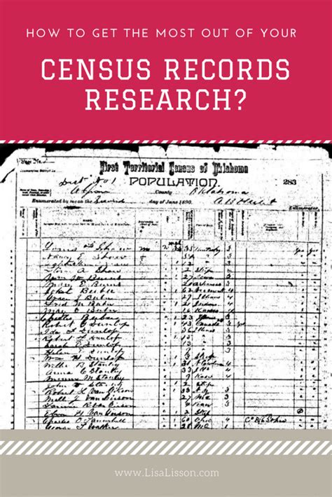 Census Records Are Some Of The First Records Genealogy Researchers