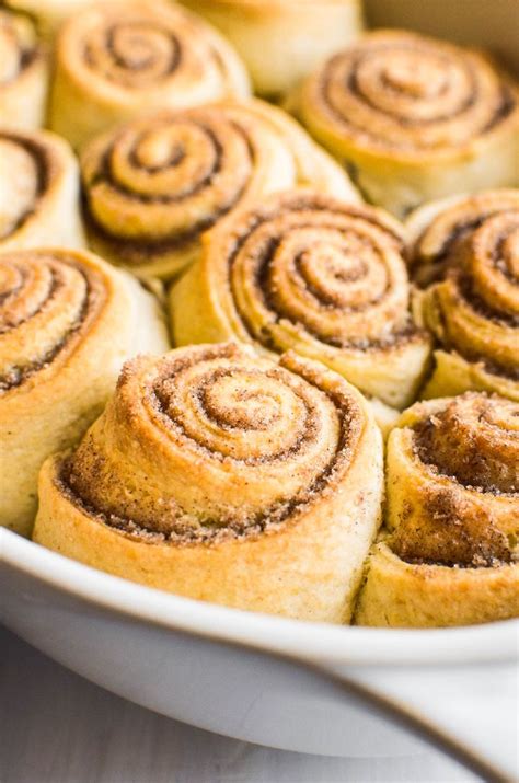 Easy No Yeast Cinnamon Rolls Recipe No Yeast Cinnamon Rolls