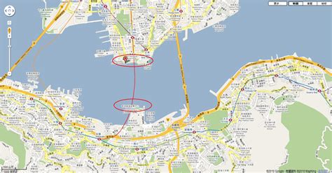 Victoria Harbour Hong Kong Map Map Of Victoria Harbour Hong Kong China