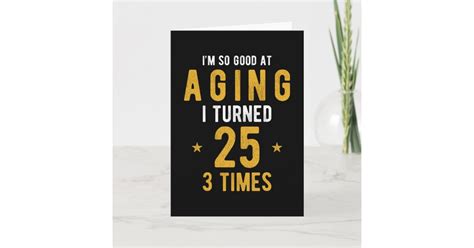 Funny 75th Birthday T Saying Card Zazzle