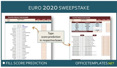 A total of 51 games will be played. UEFA Euro 2020 Sweepstake » OFFICETEMPLATES.NET