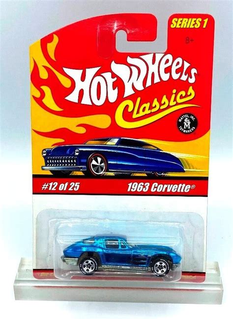 Hotwheels Classics Vintage Corvette Metallic Blue Limited