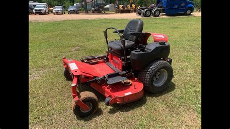 Gravely 260z Liquid Cooled Zero Turn Mower Youtube