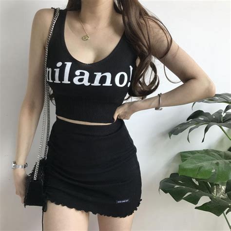 Indie Aesthetic Knitted V Neck Crop Top Cosmique Studio