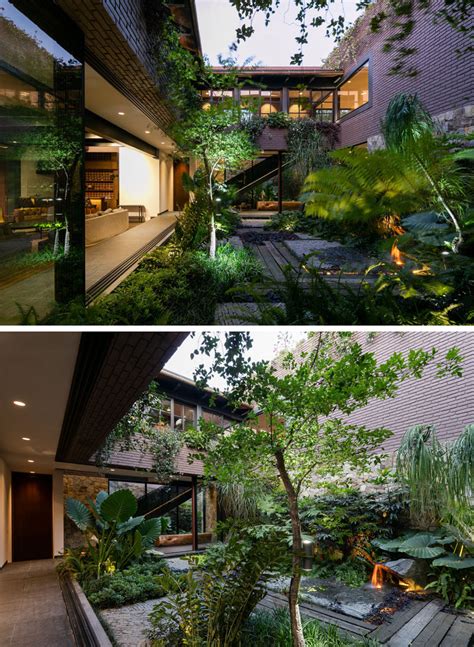 This Contemporary House In Mexico Is Surrounded By Nature