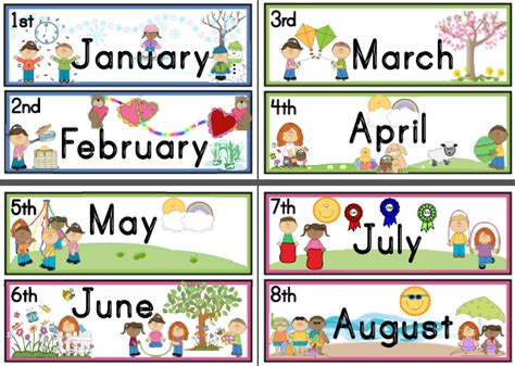 Free month clipart in ai, svg, eps and cdr | also find employee of the month or month of the year clipart free pictures among +73,203 images. Months of the year clip art clipart collection - Cliparts ...