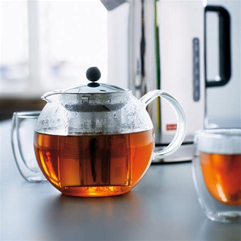 The assam tea press allows you to brew the perfect cuppa and compost your used tea. Bodum Assam Tea Press 1L w/ Stainless Steel Filter - Fast ...