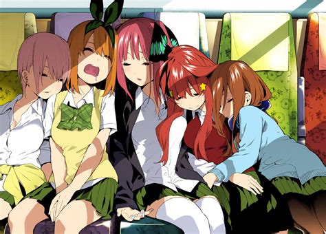 Papel De Parede Hd Para Desktop Anime Go Toubun No Hanayome 5 Toubun