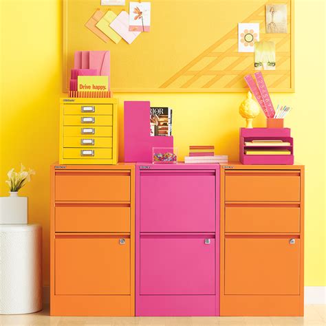 Over 38,500 products in stock. Pink Bisley 2- & 3-Drawer File Cabinets | The Container Store