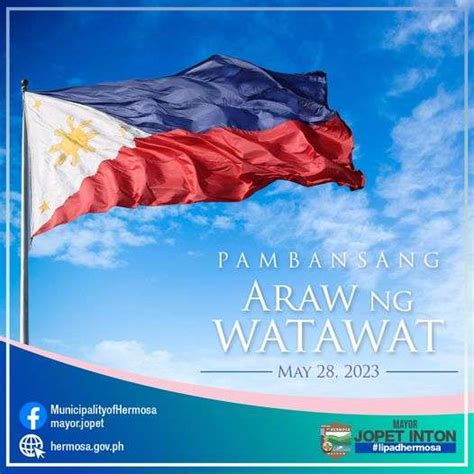 Pagbibigay Pugay Sa Pambansang Watawat Ng Pilipinas May 28 2023