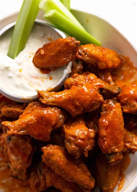 How to make hot wings. Baked Buffalo Wings - ULTRA CRISPY!! | RecipeTin Eats