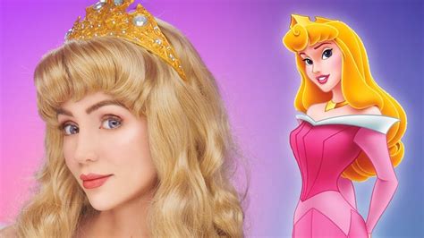 Sleeping Beauty Makeup Tutorial Princess Aurora Transformation Youtube
