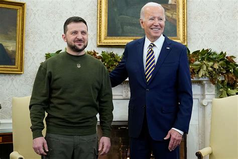 Ukrainian President Volodymyr Zelenskyy Visits White House Photos