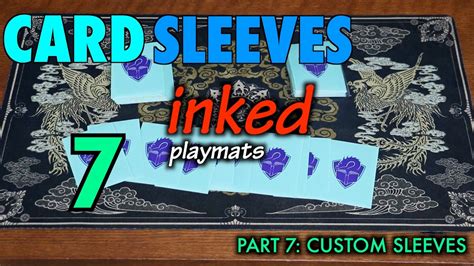 Simply order it in the shop and i will provide you with the address to which you can send me your card or cards. MTG - Card Sleeves Part 7 - Custom Art Sleeves from Inked ...