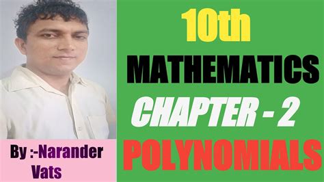 Therefore you are strongly advised to look for as much information/references as possible before choosing a university in malaysia that offers this course. 10th Ncert Mathematics Exercise 2.1 Introduction ...