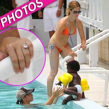 Jillian Michaels Girlfriend Heidi Rhoades Wearing Major Engagement Bling